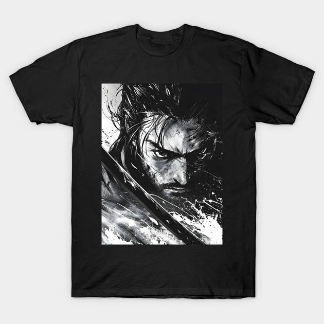 Vagabond Chronicles: Samurai Journeys, Manga Excellence, and Artistic Wonders Unveiled T-Shirt by insaneLEDP